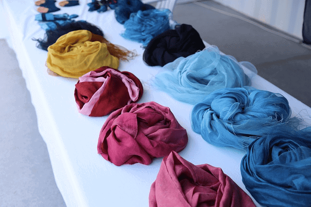 natural dyed cloth, natural dye